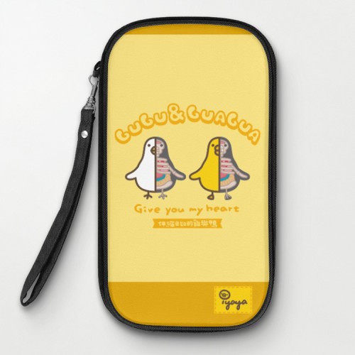 伸縮自如的雞與鴨｜解剖 護照套