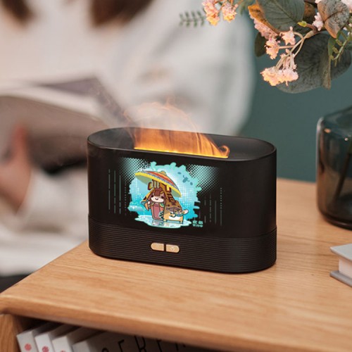 虎爺實習中｜仿真火焰加濕香薰機