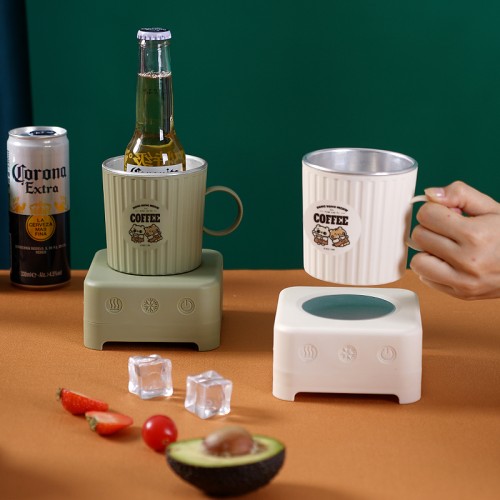 爽爽貓×小勞撫多功能製冷制熱杯