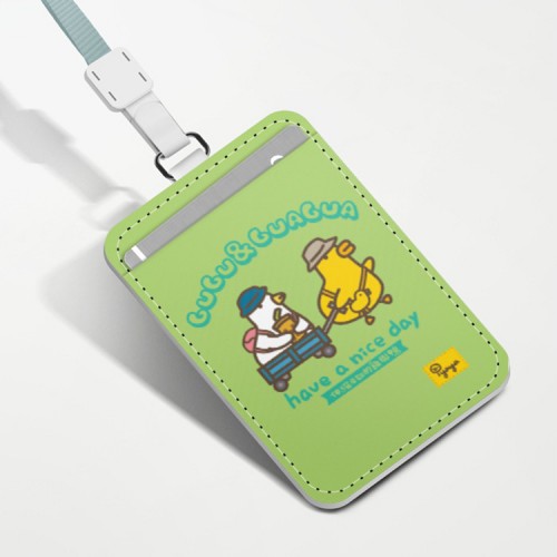 伸縮自如的雞與鴨｜帶你走 證件套