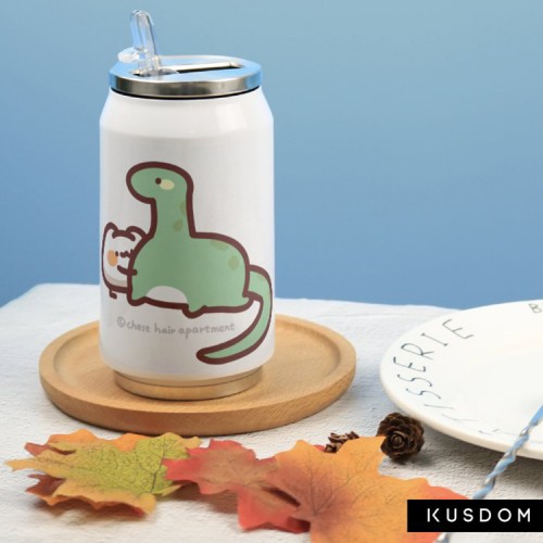 胸毛公寓｜汽水造型保溫杯,10oz